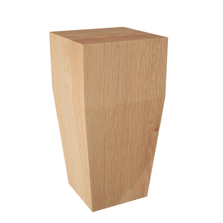 Designs Of Distinction Square Craftsman Bun Foot - Red Oak 01705112AK1